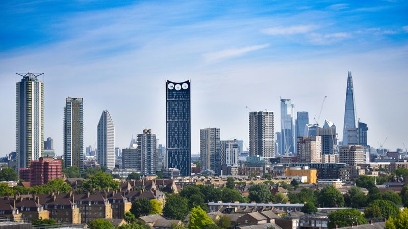 伦敦摩天大楼建筑壁纸