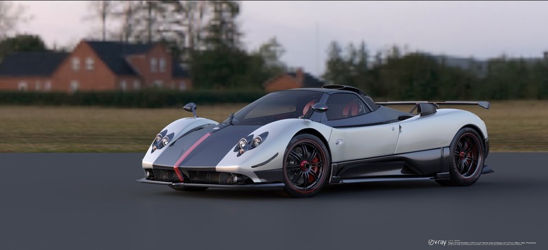 汽车城市景深3D壁纸合集