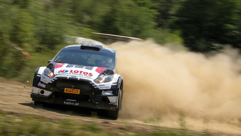 世界拉力锦标赛意大利站 gravel 赛道福特嘉年华赛车壁纸