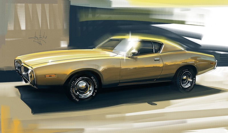 街头汽车彩绘壁纸合集