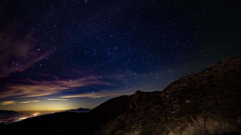 绝美4K山野星空壁纸