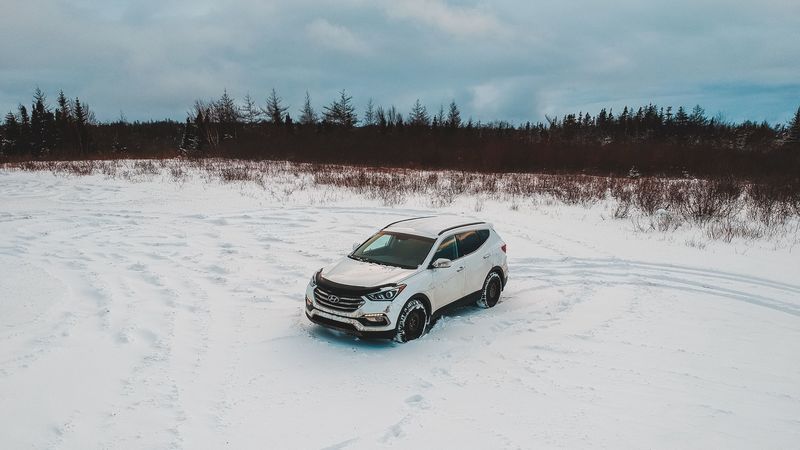 冬日纯白SUV壁纸合集