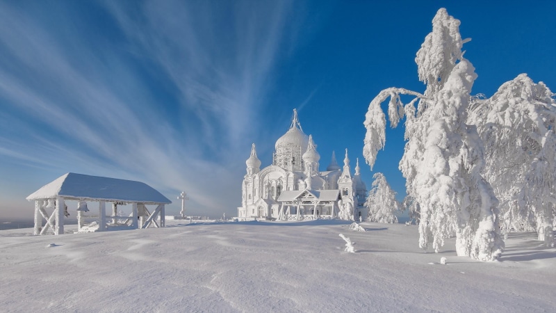 绝美冬日雪景壁纸合集