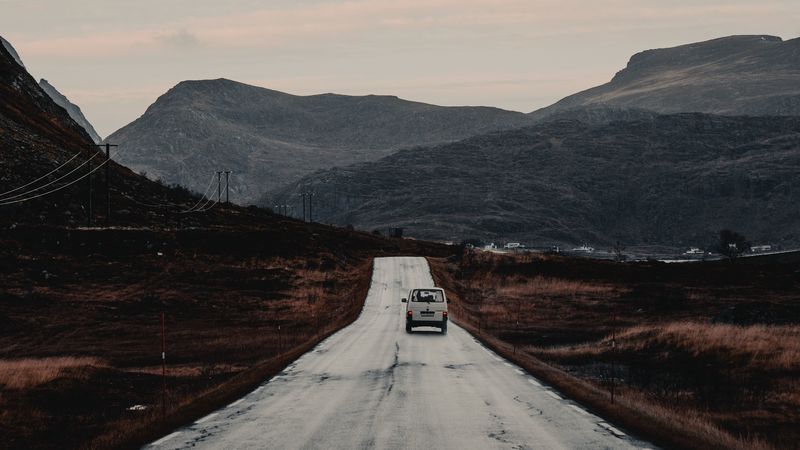 绝美山地骑行公路壁纸 4K高清大片