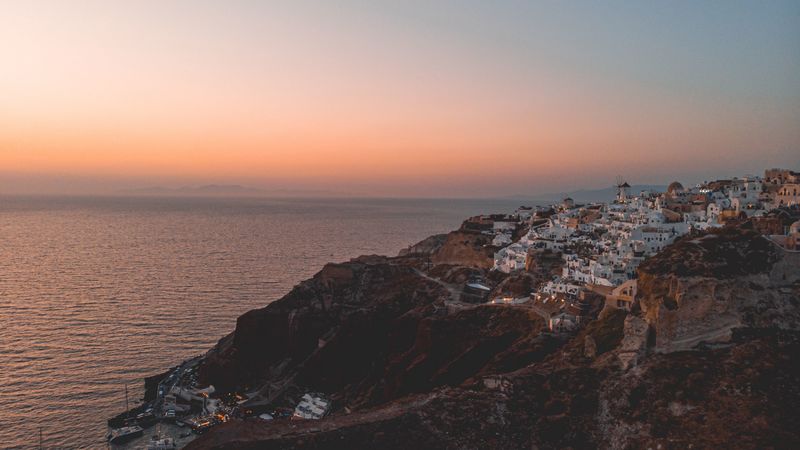 绝美海岸城镇航拍壁纸合集