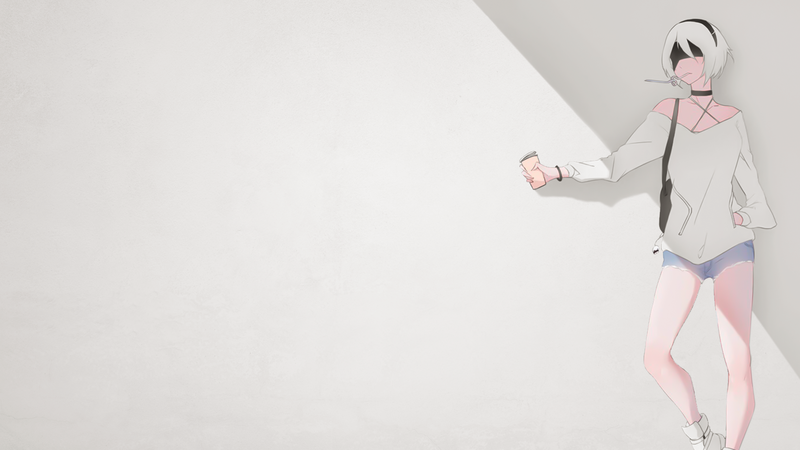 尼尔机械纪元2B小姐姐同人壁纸合集