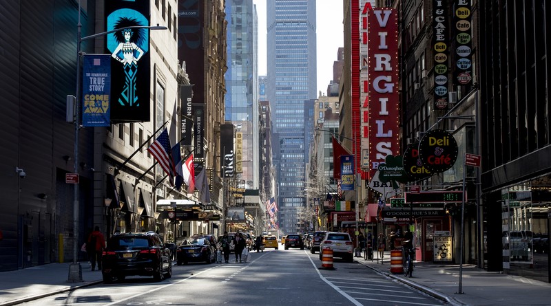 纽约市中心街景高清壁纸免费存