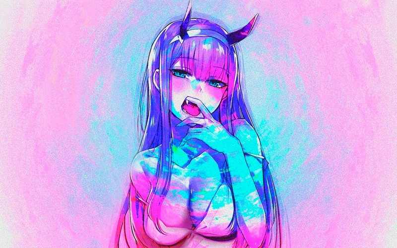 《弗兰克斯里的蓝粉少女们 超养眼同人壁纸合集》