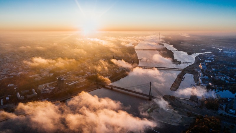 超震撼高空城市建筑壁纸合集 4K/5K高清版
