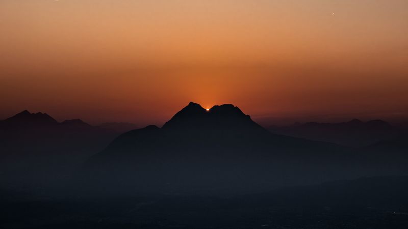 绝美的山野暮色雾景合集 4K壁纸