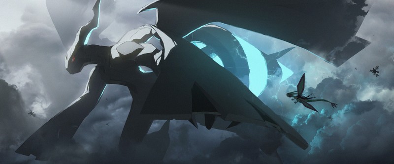 宝可梦主题二次元少女数位插画壁纸