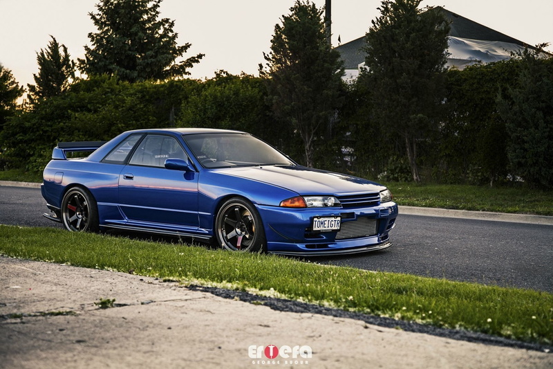 蓝调战神！日产Skyline R32高清壁纸合集