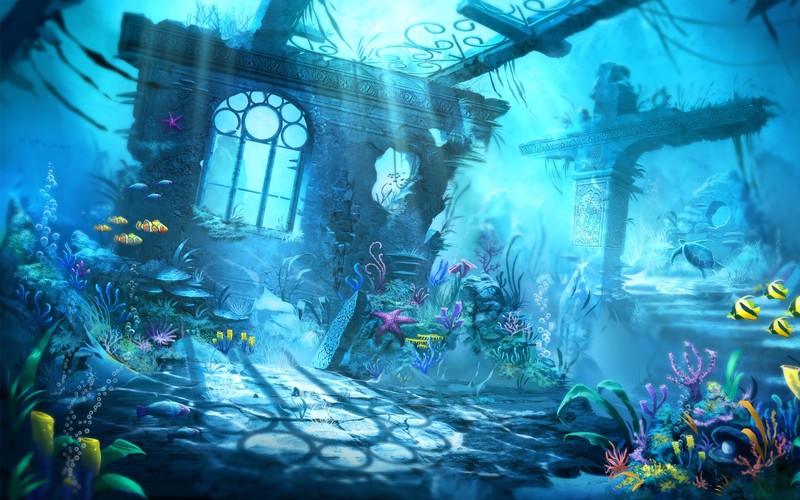 水下自然高清壁纸素材合集