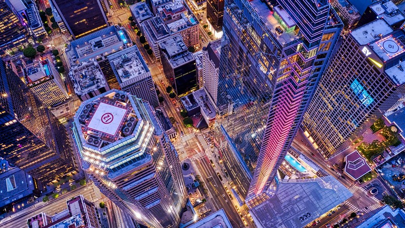 绝美赛博都市夜景 手机电脑高清壁纸