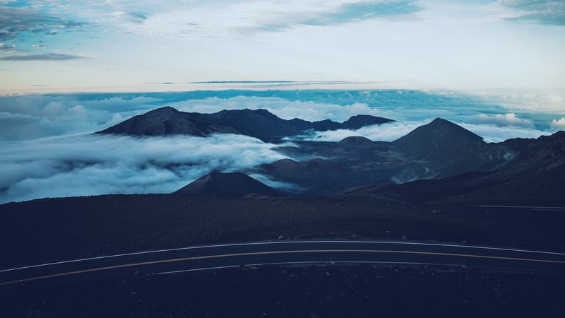 绝美山野公路云景4K壁纸合集