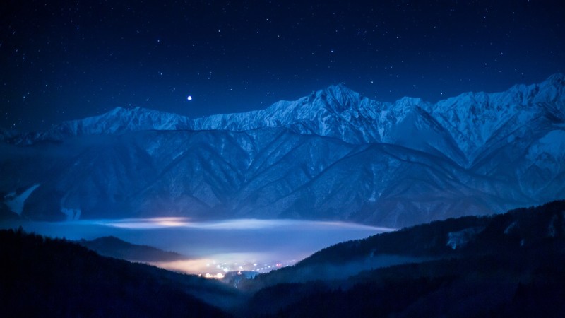 绝美的山野夜色壁纸合集