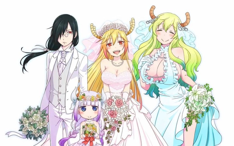 小林家的龙女仆同人壁纸合集！主角团全员登场高清图