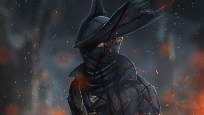 血源诅咒游戏壁纸合集，戴帽游戏角色高清壁纸来啦