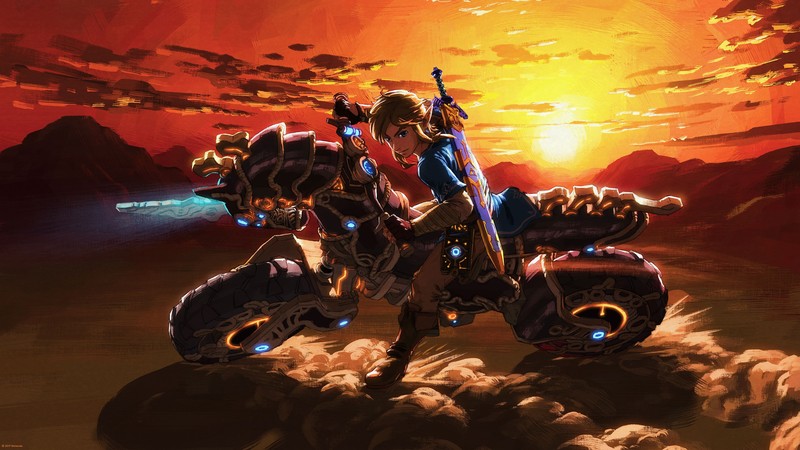 塞尔达传说旷野之息壁纸合集 任天堂Switch经典角色高清图