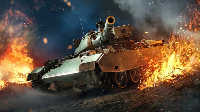 豹1、突击虎等军事装甲原画壁纸合集