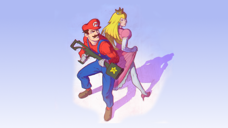 这款超绝的马里奥主题同人壁纸合集