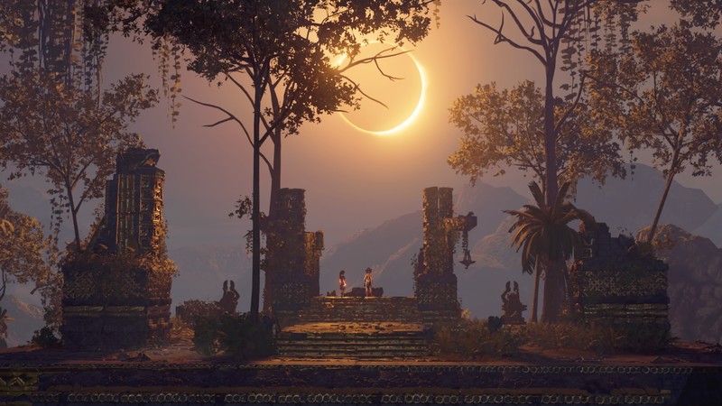 古墓丽影暗影劳拉克劳馥PS4游戏高清壁纸