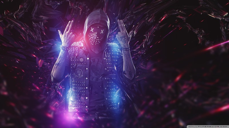 看门狗游戏壁纸 游戏美术 面具高清壁纸