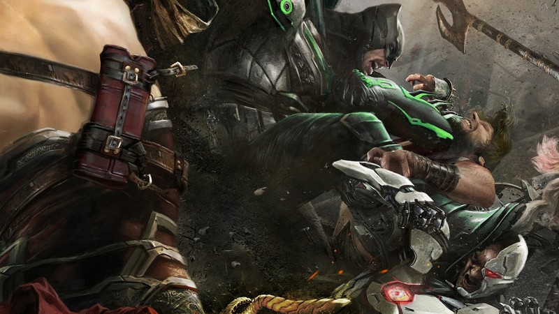 DC不义联盟2高清壁纸合集 蝙蝠侠海王钢骨等英雄登场