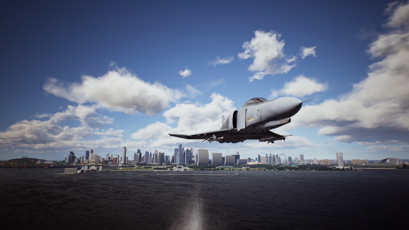 《皇牌空战7》F-4鬼怪II战机 4K高清壁纸