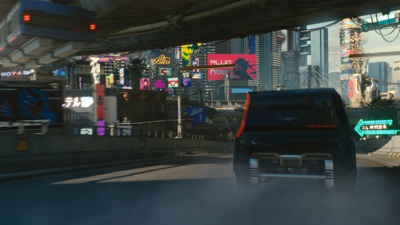 赛博朋克风壁纸大赏：夜之城未来都市游戏场景