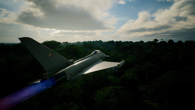 《皇牌空战7》台风战机高清壁纸 超燃军事战机4K壁纸