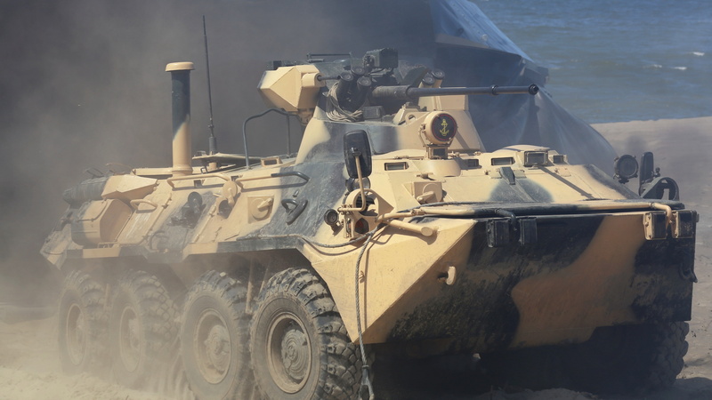 俄军BTR-80A装甲运兵车高清壁纸合集