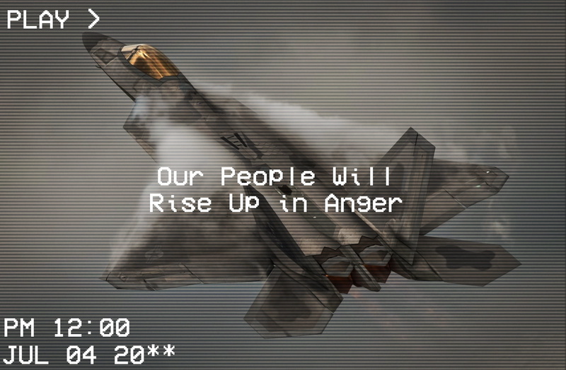 美军F-22猛禽战机复古蒸汽波壁纸 唤醒80年代霓虹空战记忆