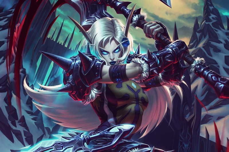 魔兽壁纸大盘点！夜之子希尔瓦娜斯阿尔萨斯全在这