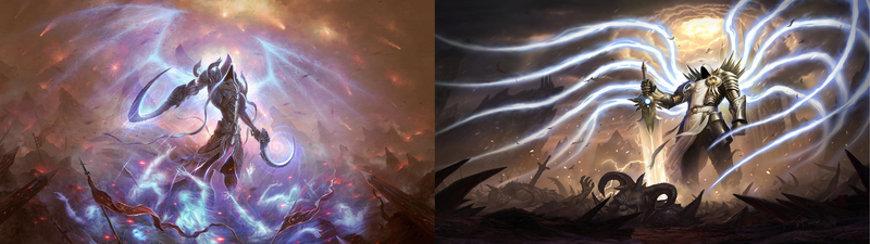 暗黑破坏神系列壁纸分享：马萨伊尔与泰瑞尔登场