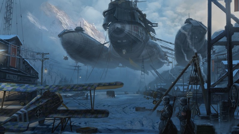 超震撼！军事战机士兵幻想风壁纸合集