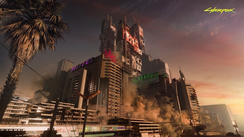 赛博朋克2077壁纸合集：霓虹未来感拉满的都市画面