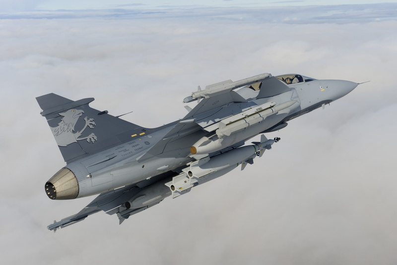 瑞典鹰狮战机壁纸