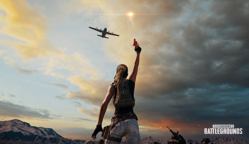 PUBG飞机高清壁纸 游戏党必存的氛围感桌面图