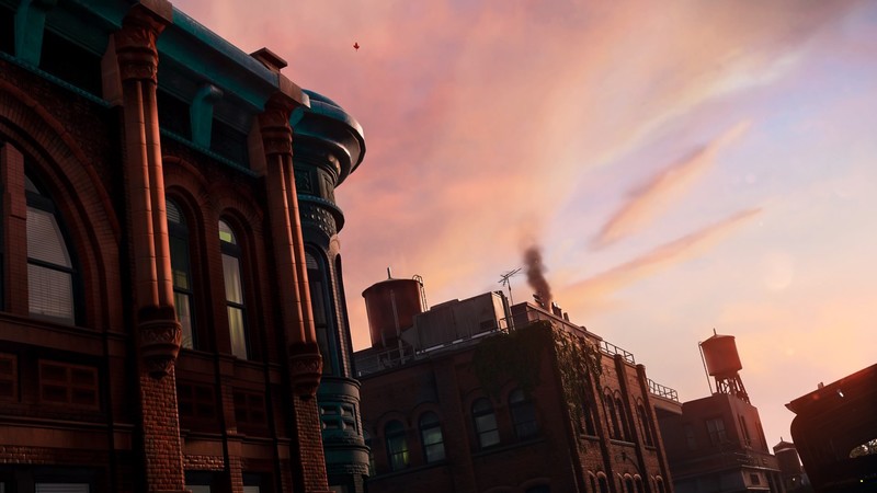 《恶名昭彰：次子》游戏壁纸 城市建筑窗边的超能力冒险