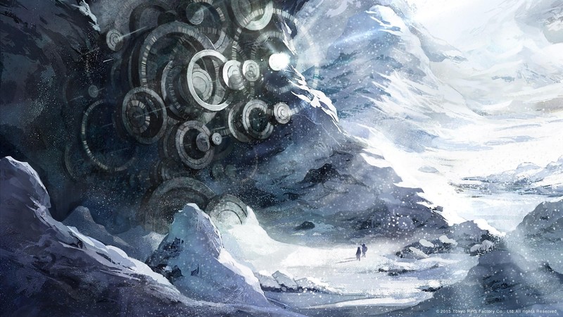 雪中游戏奇幻艺术高清壁纸