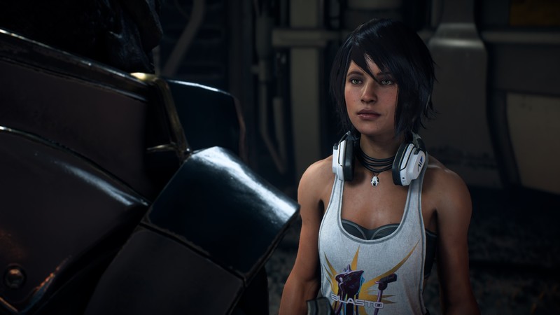 《质量效应：仙女座》莎拉·莱德高清壁纸来了