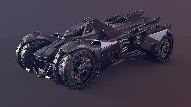 这款蝙蝠战车壁纸太绝了！蝙蝠侠阿卡姆城游戏党狂喜