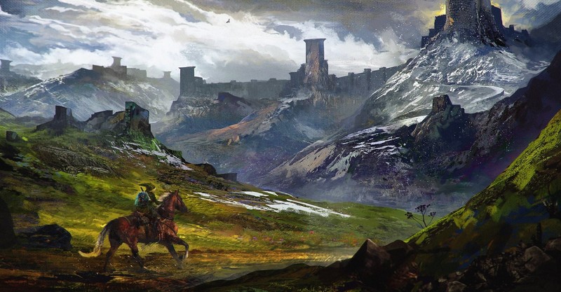 塞尔达传说林克数码艺术游戏壁纸