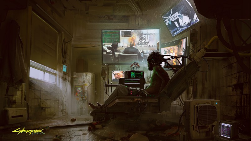 赛博朋克2077赛博少女壁纸合集