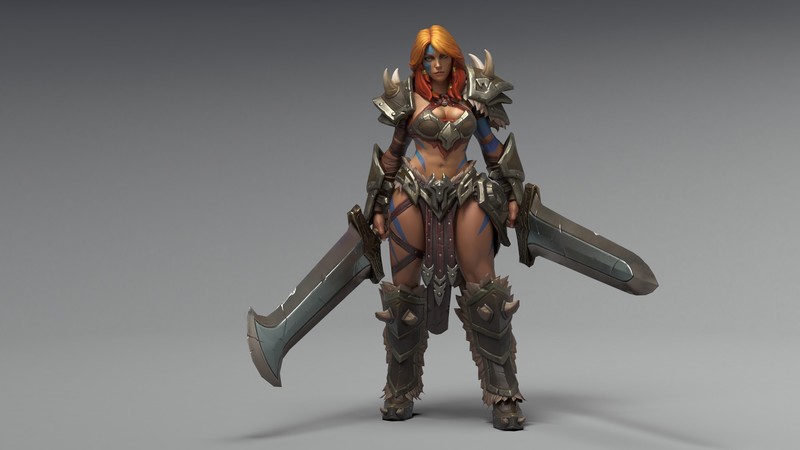 暗黑破坏神3野蛮人壁纸合集