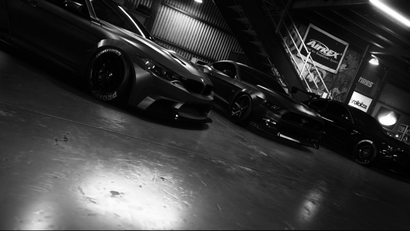 极品飞车壁纸合集 宝马与谢尔比野马GT500