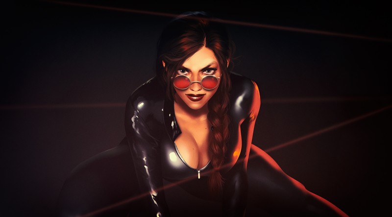 古墓丽影劳拉性感正面高清壁纸