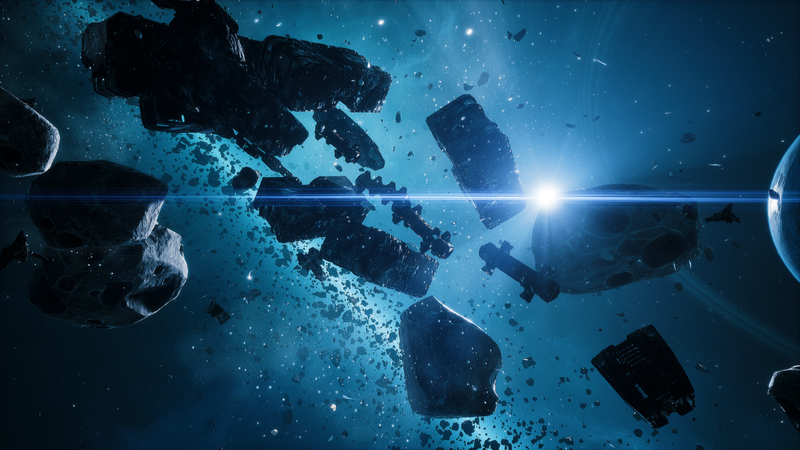 太空星云小行星游戏壁纸