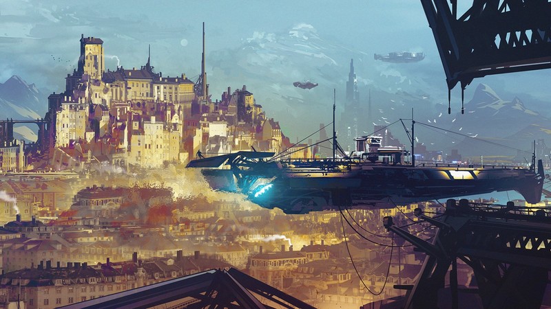 科幻感拉满的未来都市壁纸合集